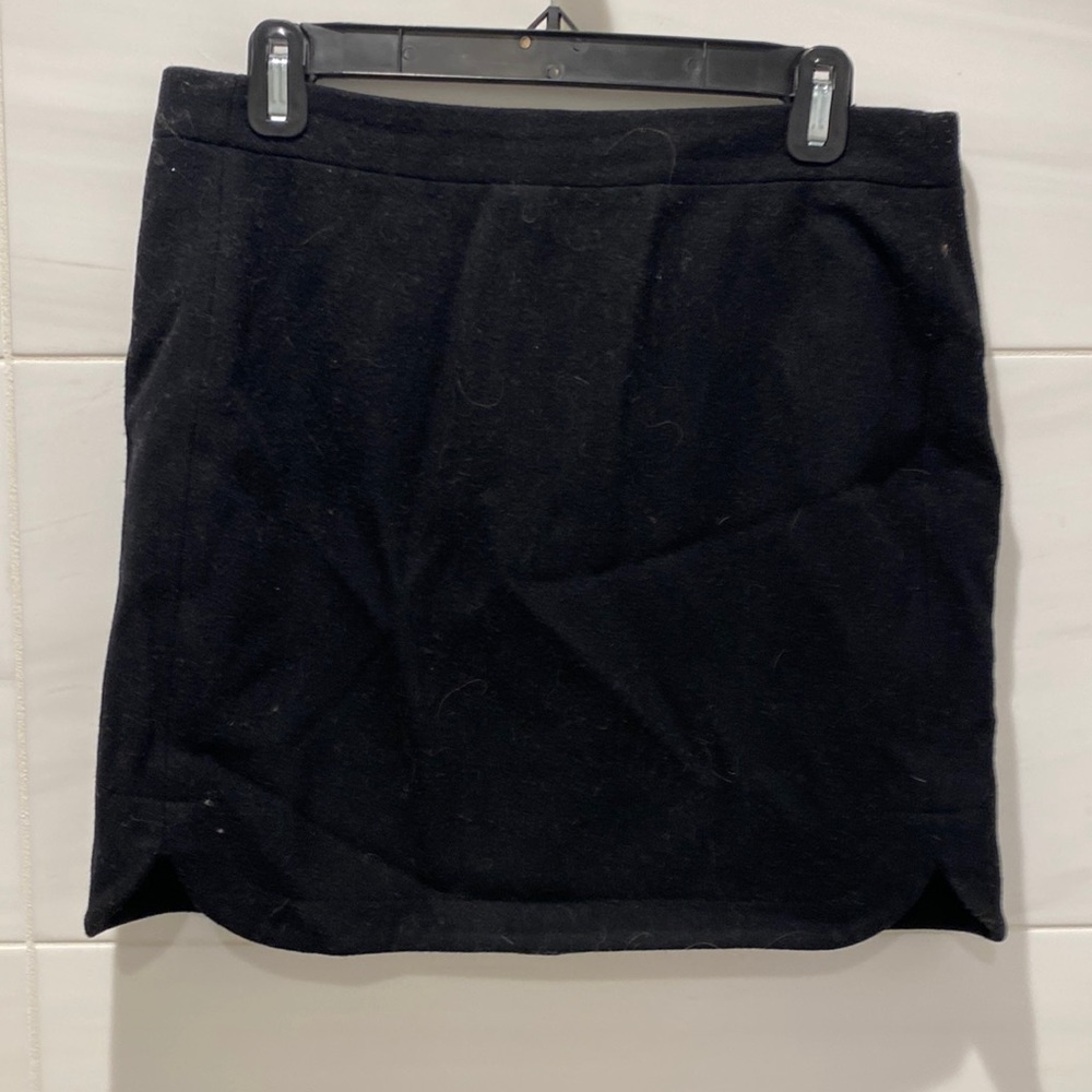 Black wool skirt - J Crew